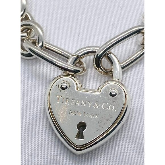 Tiffany & Co Arc Heart Padlock Tiffany & Co New York Bracelet - Picture 1 of 11